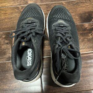 Size 8 - Hoka One One Clifton 7 Black
